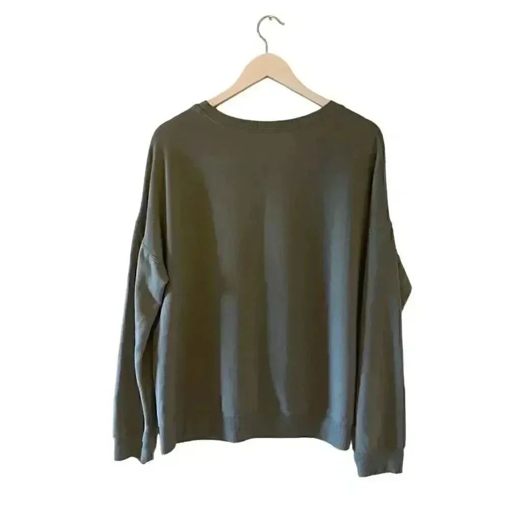 Zoe + Liv Women's Note to Self Graphic Soft Cozy Athleisure Long Sleeves SZ L - Picture 7 of 11